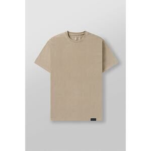 YoungLA Perfect Tee Straight Bottom 2.0 Beige Wash Men’s Size Small